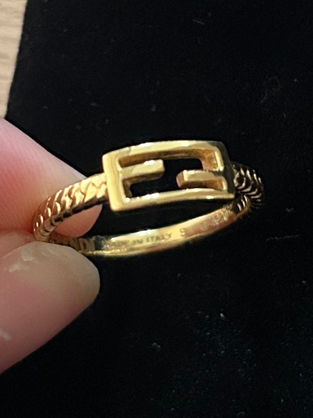 Fendi Baguette Ring